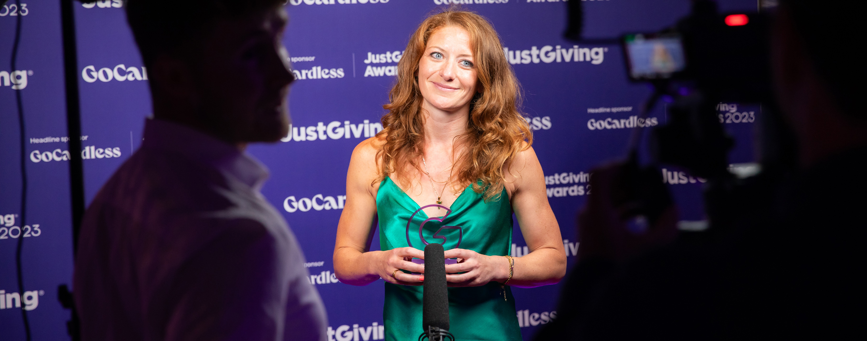MYTIME CEO Krista Community Hero of the Year JustGiving
